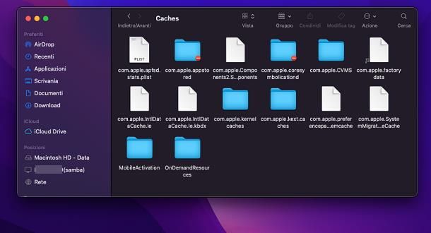 Come eliminare i file temporanei dal Mac