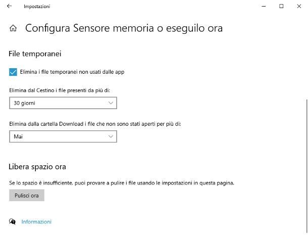 Come eliminare i file temporanei da Windows 10