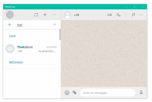 WhatsApp Desktop Windows