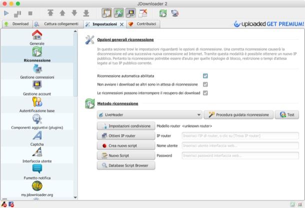 JDownloader non scarica più