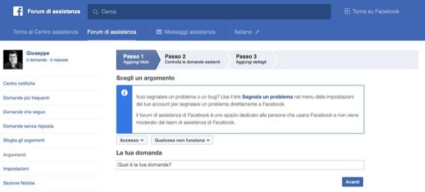 Forum Facebook