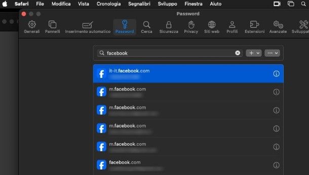 Come risalire alla password Facebook da PC