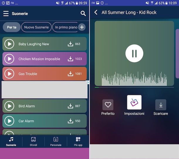 Suonerie Canzoni Gratis