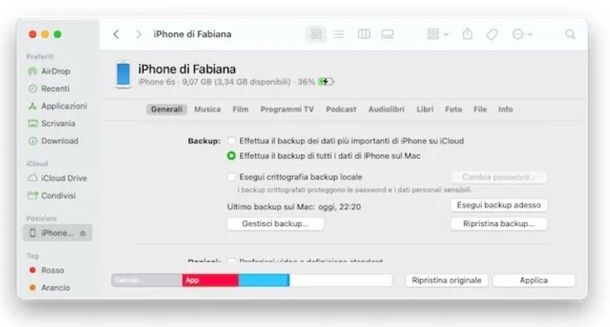 Salvare messaggi WhatsApp iOS su PC 