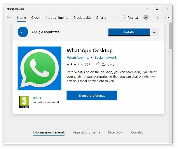 Come attivare chiamate su WhatsApp da PC