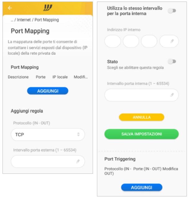 Come aprire le porte del router Fastweb: NeXXt