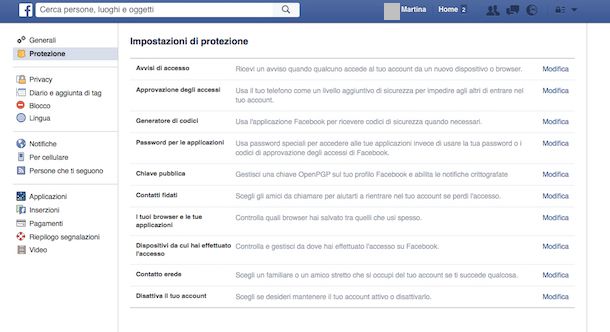 Come ibernare Facebook