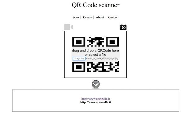 Come leggere QR code con PC