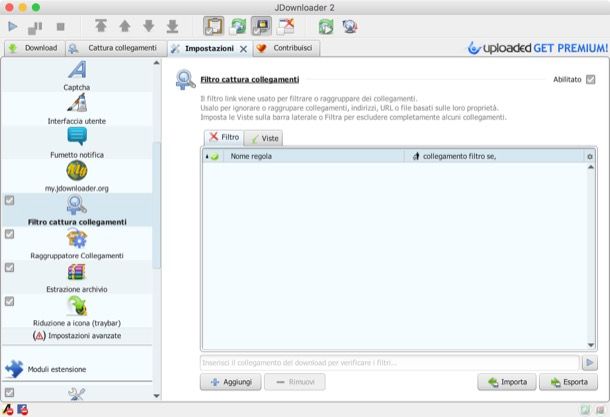 JDownloader non scarica più