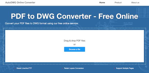 AutoDWG Online Converter