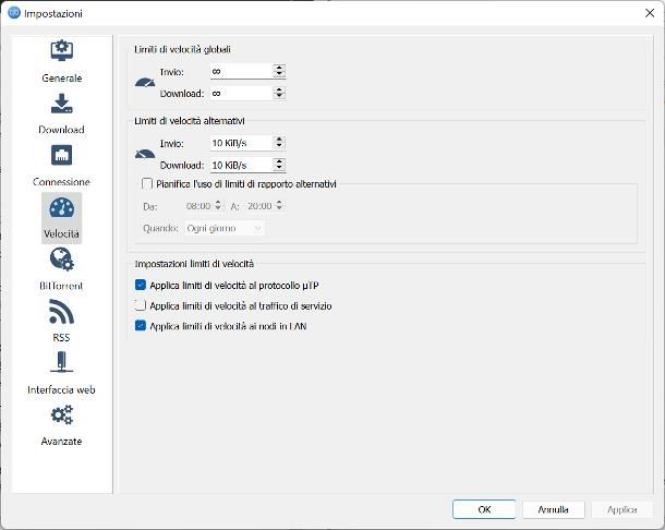 Come limitare la banda wireless tramite programmi e applicazioni