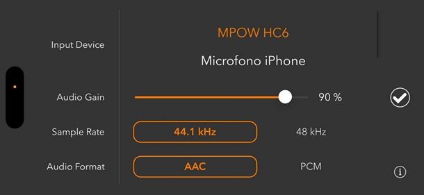 Come alzare il volume del microfono dell'iPhone