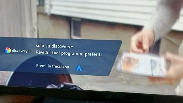 Come rivedere discovery+ su Smart TV