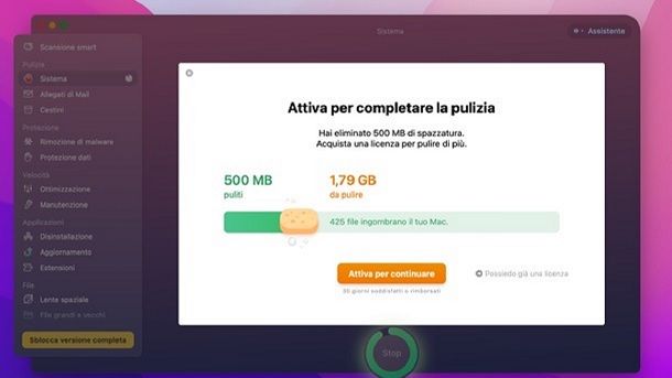 Classifica antivirus Mac CleanMyMacX