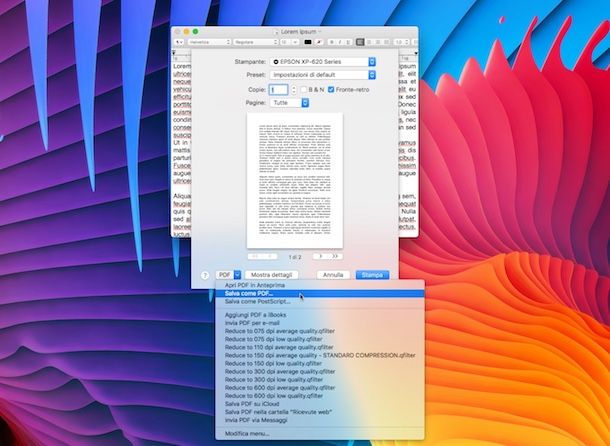 Come convertire file RTF in PDF