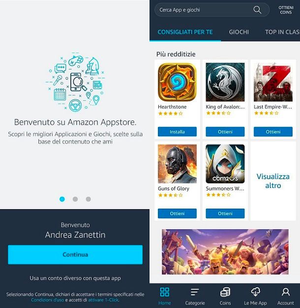 Amazon AppStore App a pagamento gratis Android