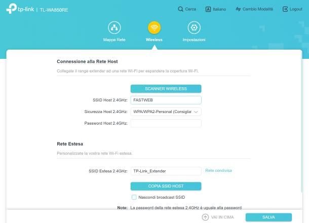 Come configurare access point TP Link