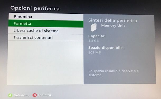 Come resettare Xbox 360