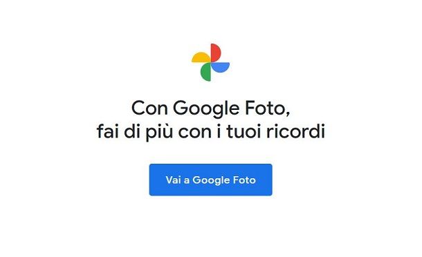 Google Foto da PC