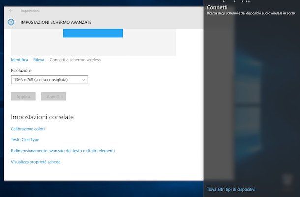 Come sdoppiare lo schermo Windows 10 | Salvatore Aranzulla