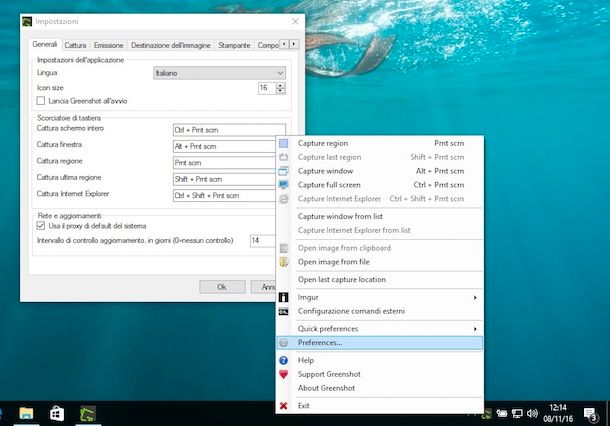 Come fare screenshot Windows