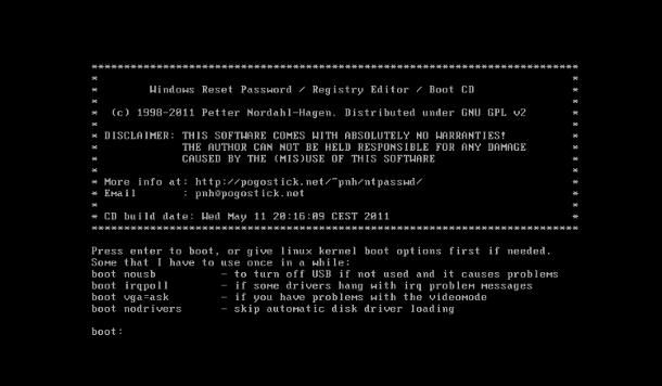 Come bypassare la password di Windows 7