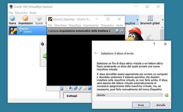 Come installare Ubuntu su VirtualBox