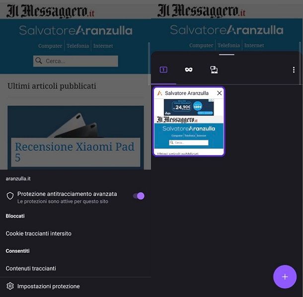 Firefox Miglior Browser Android per la privacy