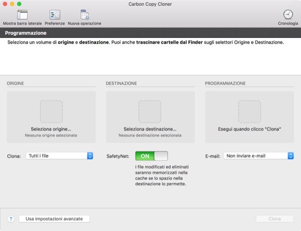 Programmi per clonare hard disk
