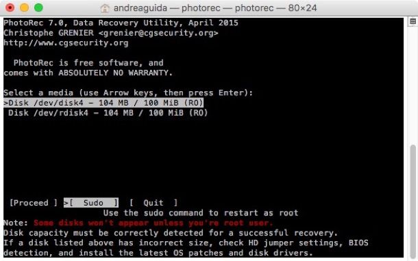 Come recuperare file cancellati Mac