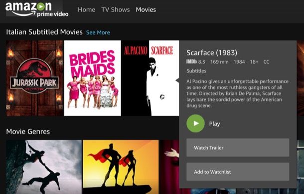 Amazon Prime Video Italia: come funziona