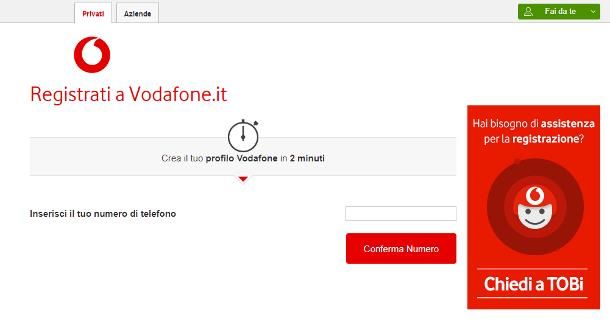 Come vedere il credito vodafone