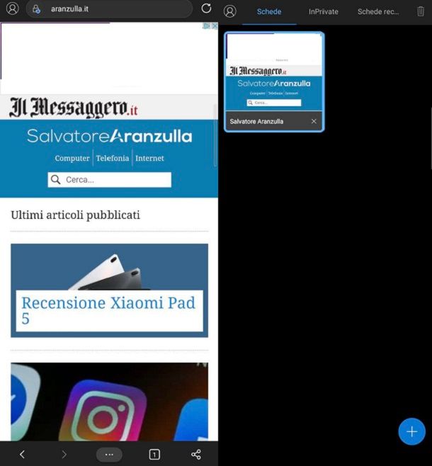 Microsoft Edge Browser Android