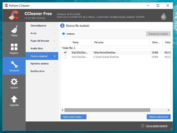 programma gratis cancella file doppi