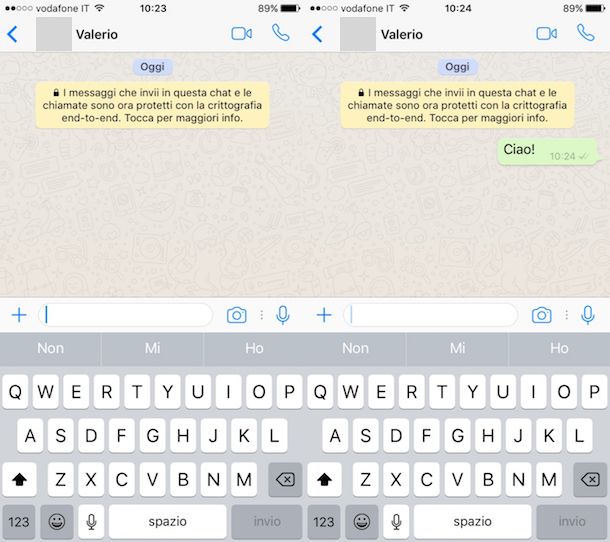 Come chattare su WhatsApp