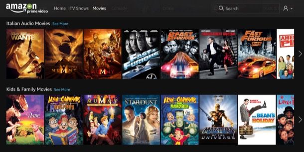 Amazon Prime Video Italia: come funziona