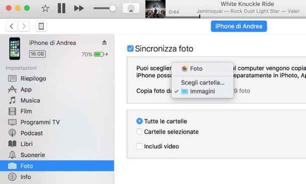 Come trasferire foto da iPhone a iPad