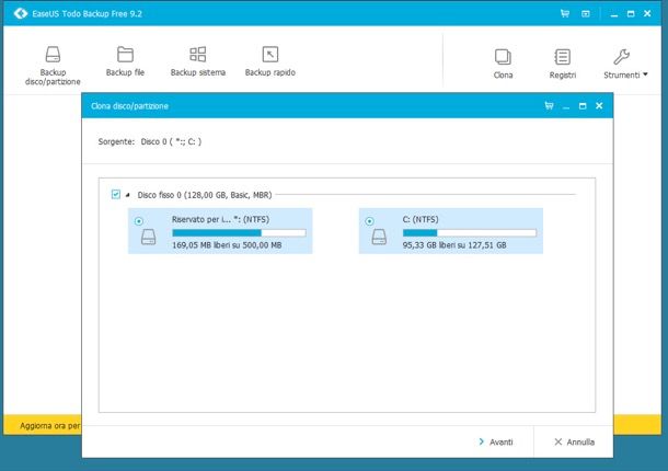 Programmi per clonare hard disk