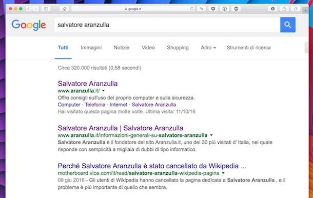 Come zoomare su Google