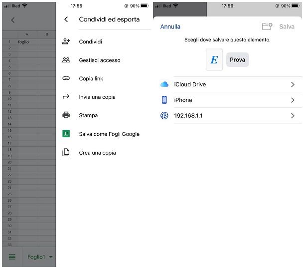 Come convertire ODS in Excel su smartphone e tablet