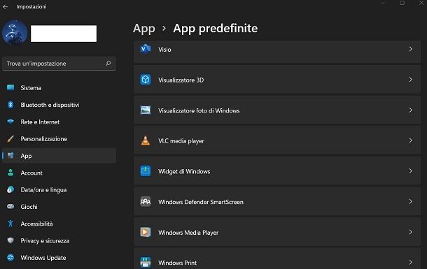 Come impostare VLC come predefinito su Windows 11