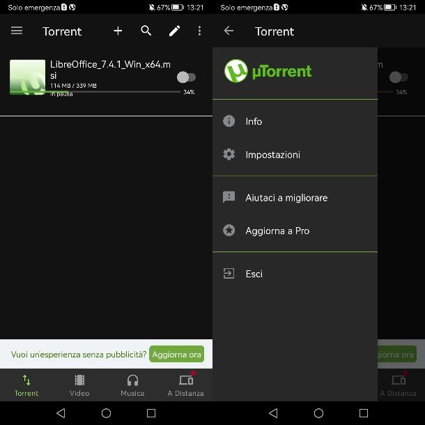 Come scaricare uTorrent per Android