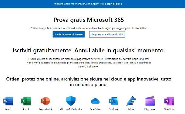 Come scaricare Office gratis su computer