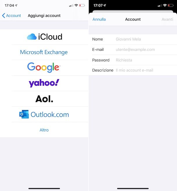 Mail iOS