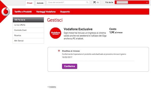 Come Disattivare Promo Vodafone Salvatore Aranzulla