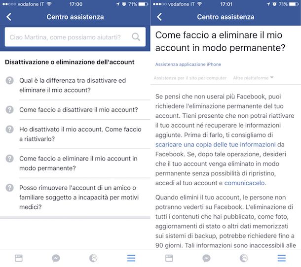 Come cancellarsi da Facebook (guida) Salvatore Aranzulla