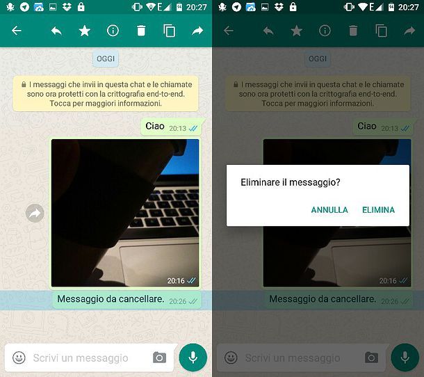 Come chattare WhatsApp