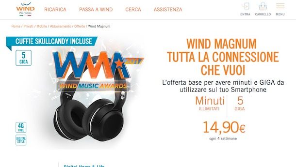 Offerte Wind