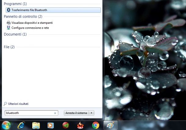 Come attivare il Bluetooth sul PC Windows 7