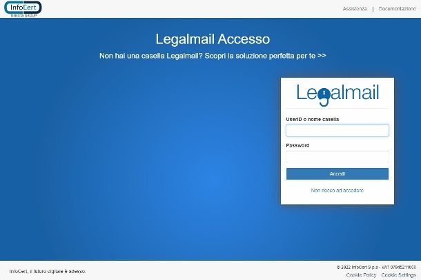 Login Legalmail